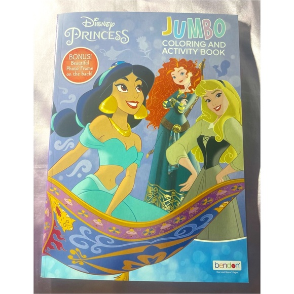 Disney Princess Jumbo Coloring and Activity Book - Picture 1 of 1